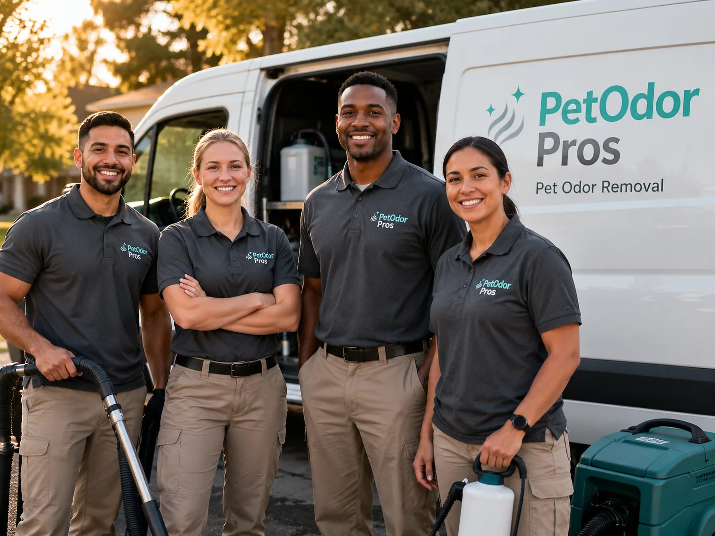 Pet Odor Removal team serving Fountain Hill, AR
